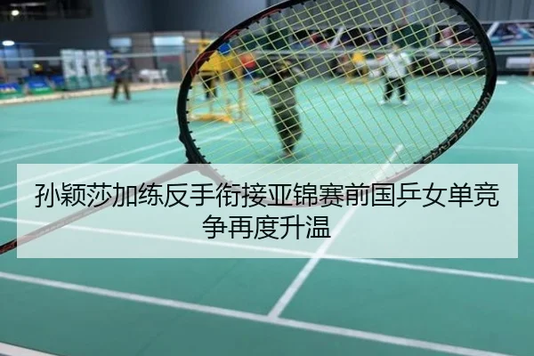孙颖莎加练反手衔接亚锦赛前国乒女单竞争再度升温